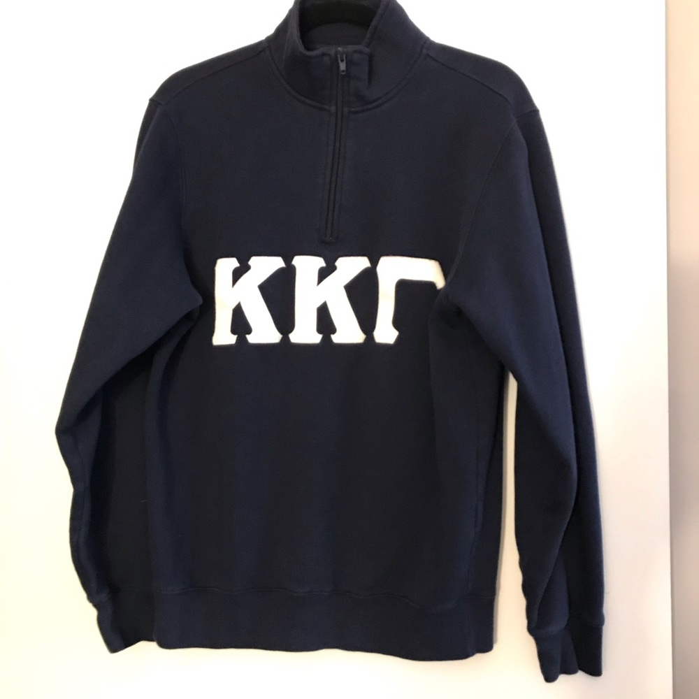 Kappa Kappa Gamma navy sweatshirt EUC